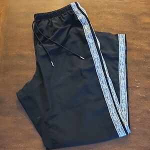 Ardene Black Joggers with Lace Detail